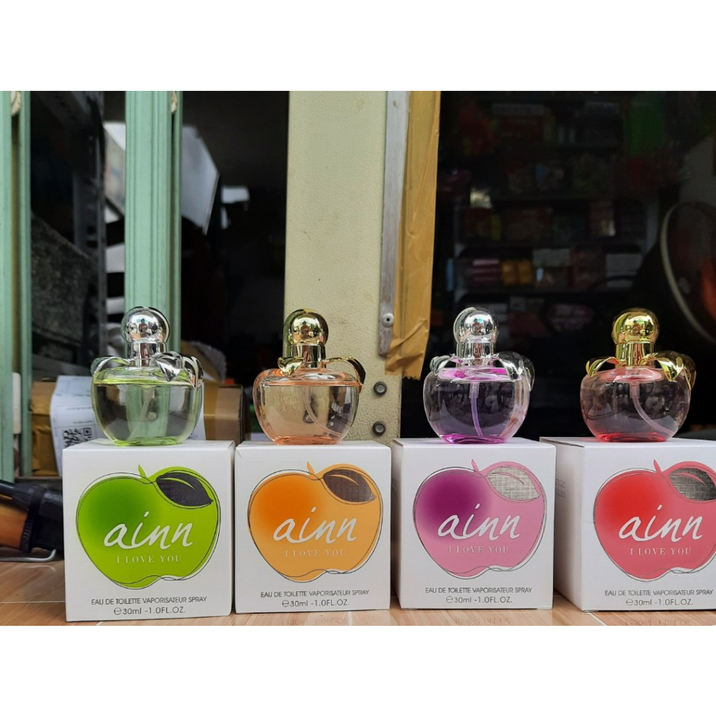 Nước hoa táo Ainn đủ 4 mùi 30ml lưu hương lâu