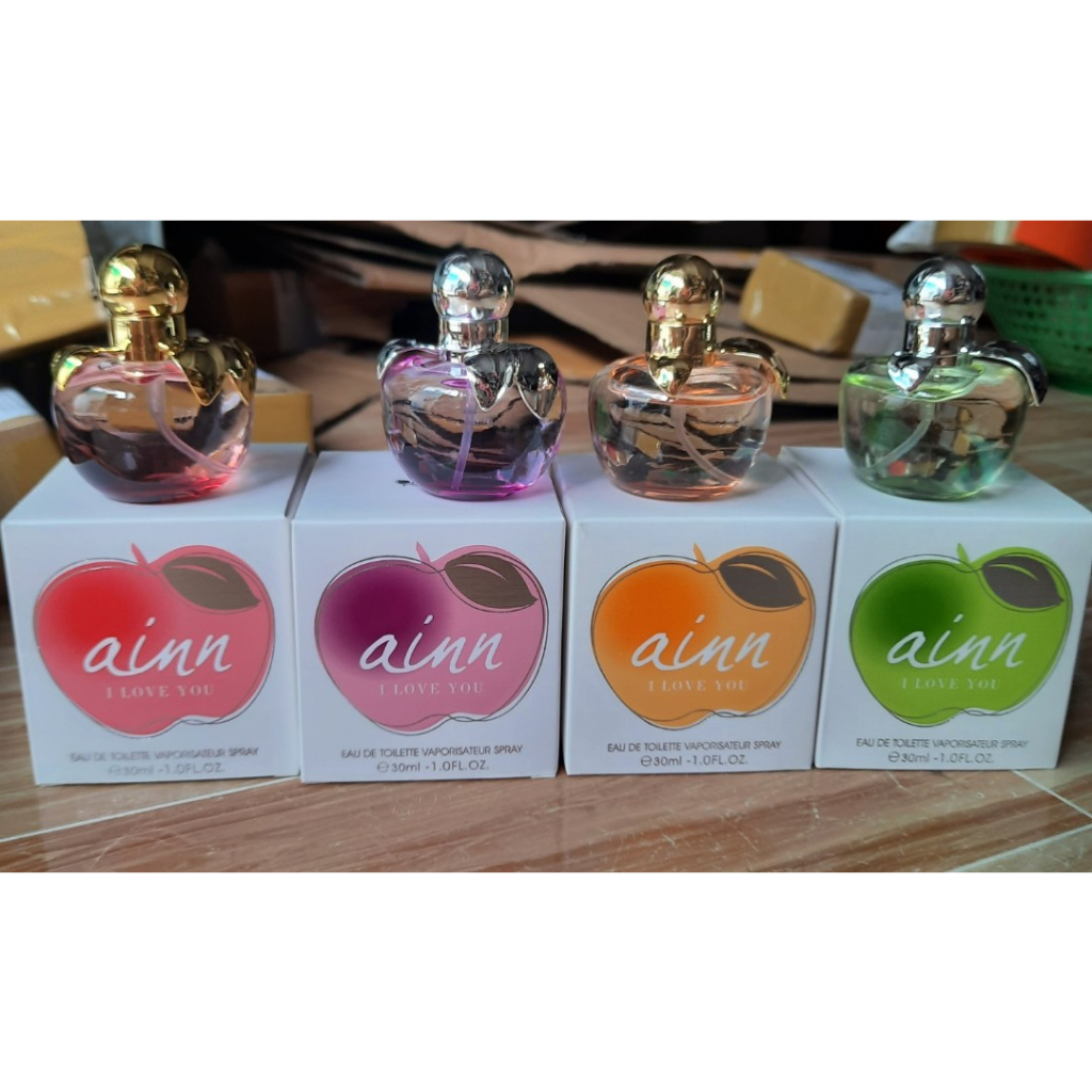 Nước hoa táo Ainn đủ 4 mùi 30ml lưu hương lâu