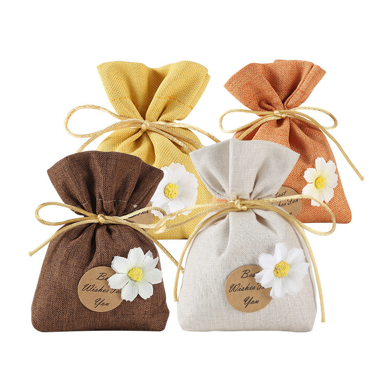 Túi Vải Đựng Hoa Thơm Làm Quà Tặng Túi Thơm Khử Mùi Treo Phòng, Tủ Quần Áo, Xe Hơi