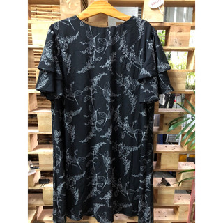 D113.Đầm silk bigsize hiệu Sz XXL - 2hand