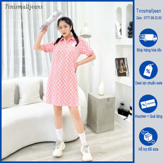 Đầm thun da cá xuất khẩu