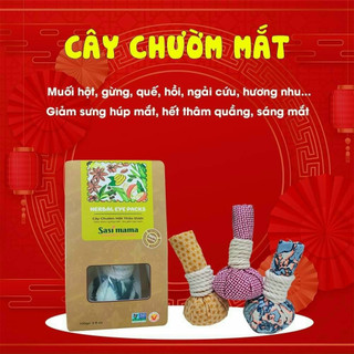 Cây muối thảo dược chườm mắt, Túi chườm nóng, Chườm mắt thảo dược cho mẹ sau sinh
