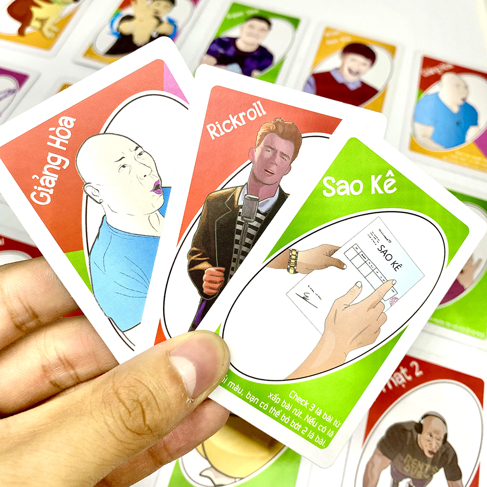 Hộp bài Memeno 112 lá