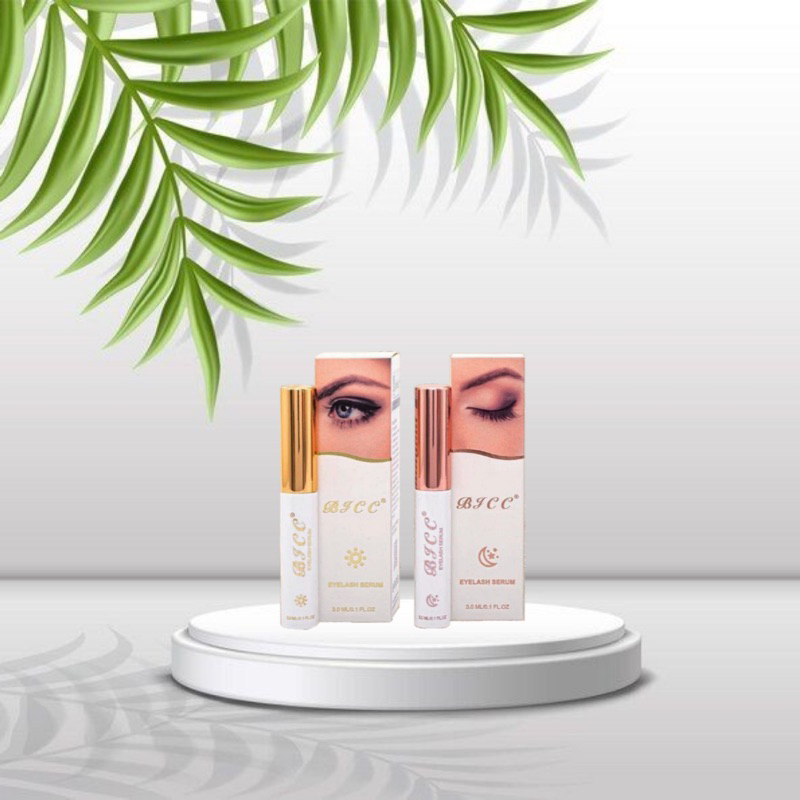 Combo dưỡng mi BJCC ngày đêm ,dài dày tự nhiên không gây thâm mắt, phục hồi và ngăn ngừa rụng mi