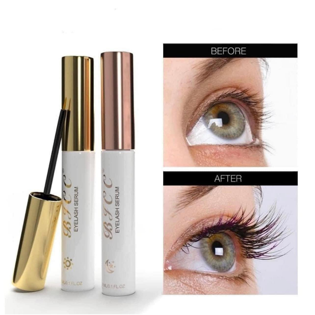 Combo dưỡng mi BJCC ngày đêm ,dài dày tự nhiên không gây thâm mắt, phục hồi và ngăn ngừa rụng mi