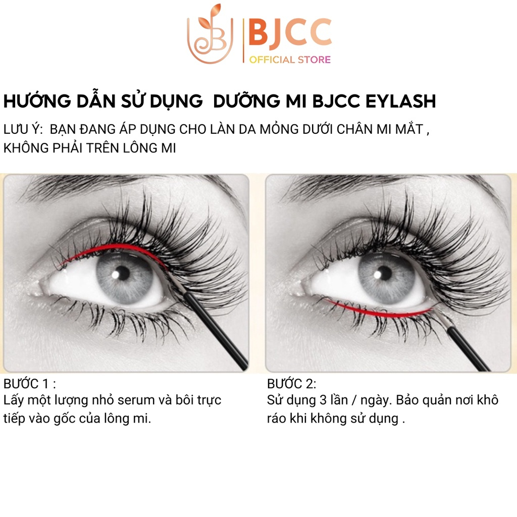 [Chính Hãng] Combo dưỡng mi BJCC ngày đêm ,dài dày tự nhiên không gây thâm mắt, phục hồi và ngăn ngừa rụng mi | BigBuy360 - bigbuy360.vn