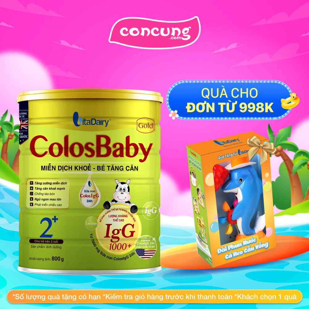 Sữa Colosbaby Gold 2+ 800g