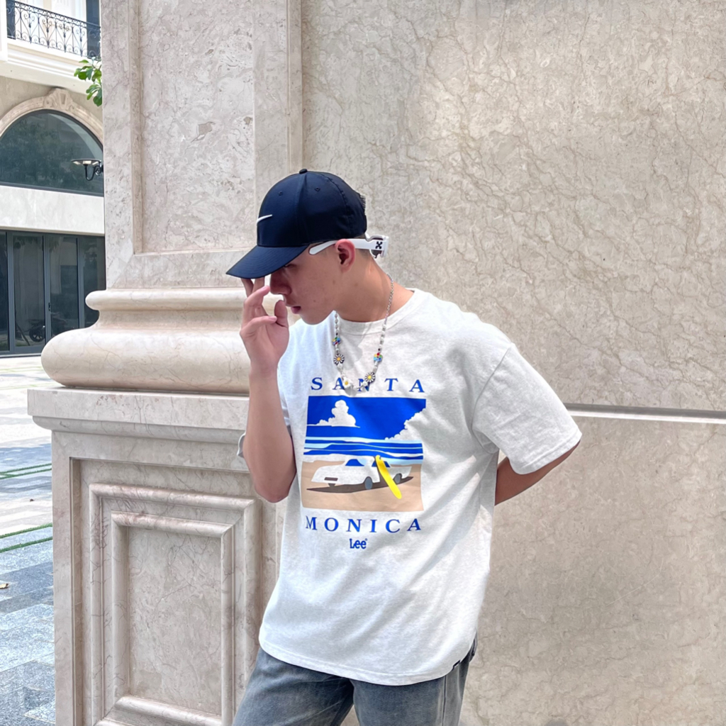 Áo Thun Nam Nữ Tay Lỡ over form LEE 100% Cotton Kiểu Dáng Trẻ Trung Thời Trang Hàn Quốc Nhiều Mẫu