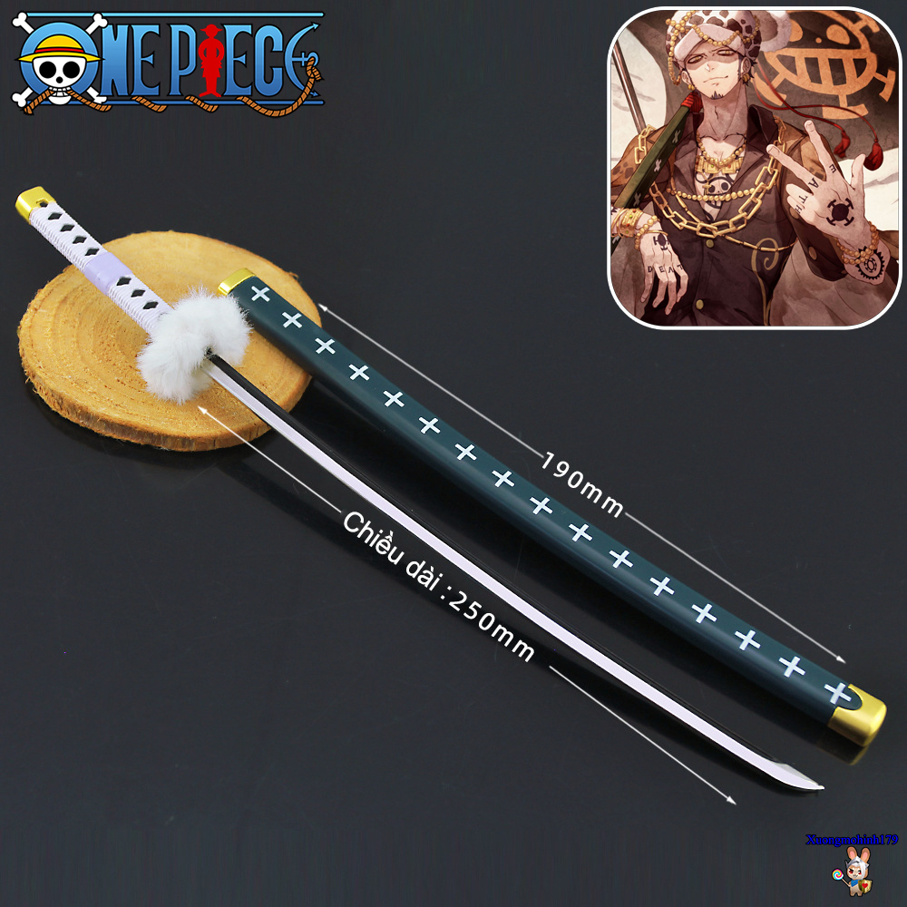 Mô hình sưu tầm One piece Trafalgar Law Quỷ khóc KiKoku Katana kiếm