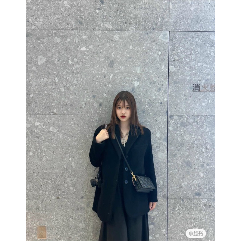 Túi CNK HANDLE QUITED CLUTCH KÈM KHĂN