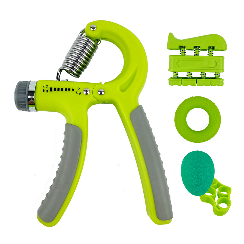 Kìm Bóp Tay 5 Món, Dụng Cụ Tập Cơ Tay, Kìm Tập Cơ Tay Tập Gym Tại Nhà Điều Chỉnh Lực 5-60kg