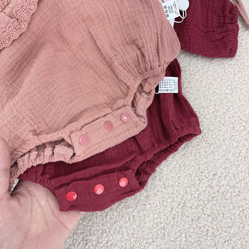 Body Đũi Xô, Dài Tay tặng Mũ cho bé Gái Hàng QCCC mã 810 - 876