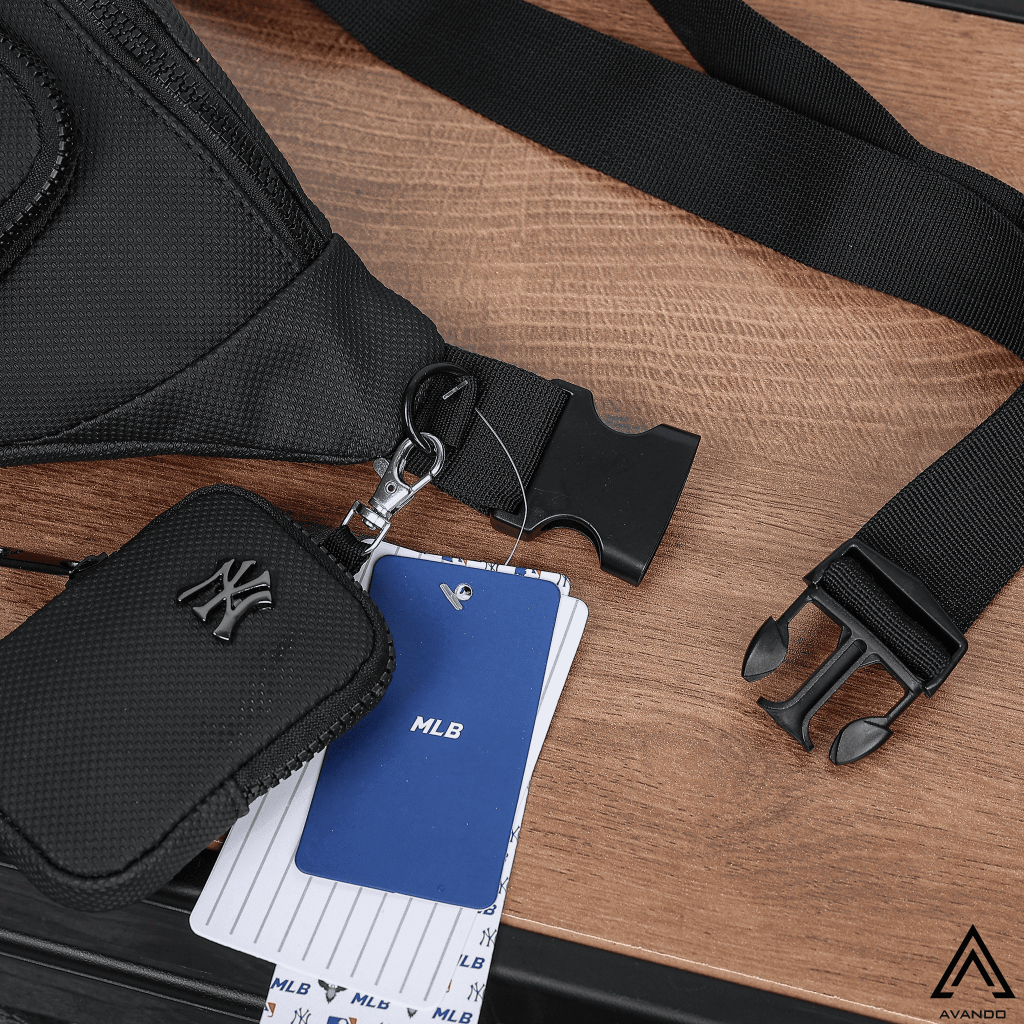 Túi Đeo Chéo /Túi bao tử CHÍNH HÃNG MLB, Full bao bì, Tem Tag, Chống nước nhẹ