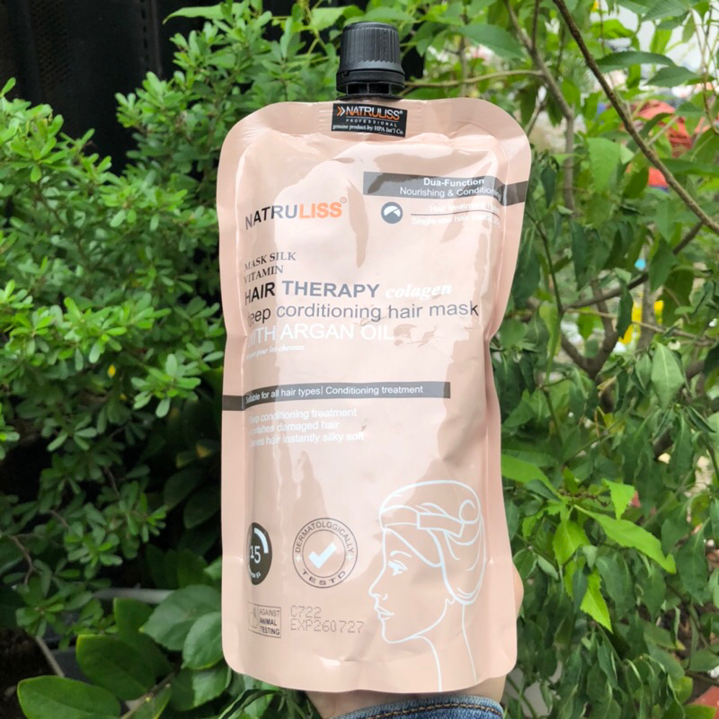 Hấp Collagen Natruliss men sống Siêu Mềm Mượt 500ml