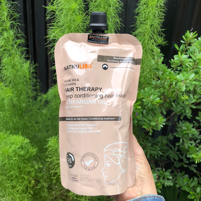 Hấp Collagen Natruliss men sống Siêu Mềm Mượt 500ml