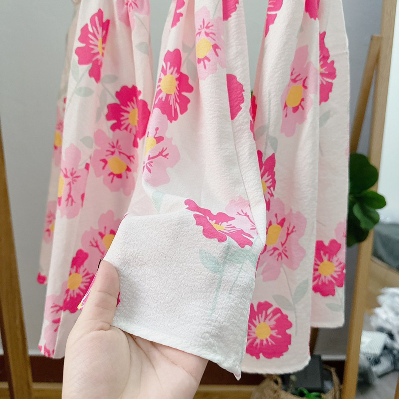 Váy hoa smock ngực siêu đẹp