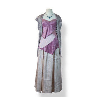 Fairy set 🧚🏽‍♀️ vintage set, 2hand set, cami, áo 2 dây, chân váy fairy, chân váy voan, chân váy 2 lớp