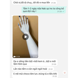 [BỘT] Bột Tắm Trắng Da CHOCO MOOD Handmade