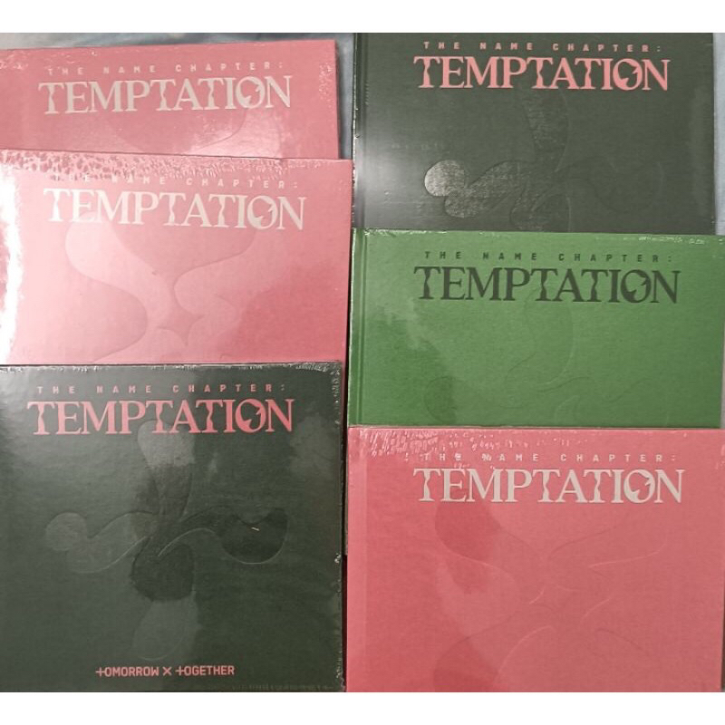 Album TXT TEMPTATION NGUYÊN SEAL VER PHOTOBOOK CHÍNH HÃNG