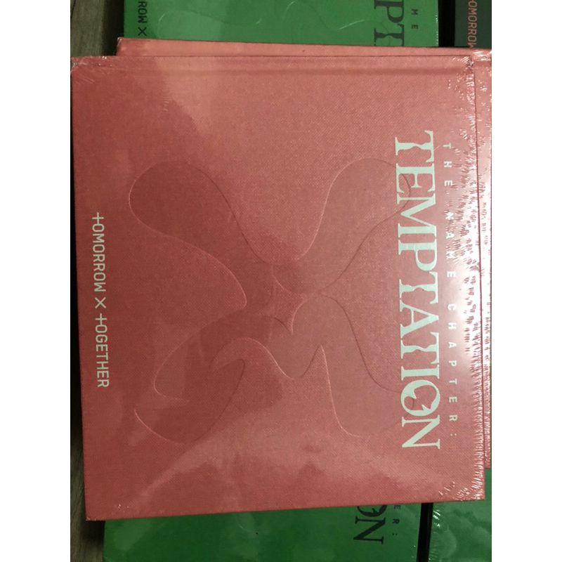 Album TXT TEMPTATION NGUYÊN SEAL VER PHOTOBOOK CHÍNH HÃNG