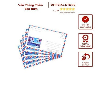 100 chiếc phong bì thư bưu điện loại đẹp có keo dán