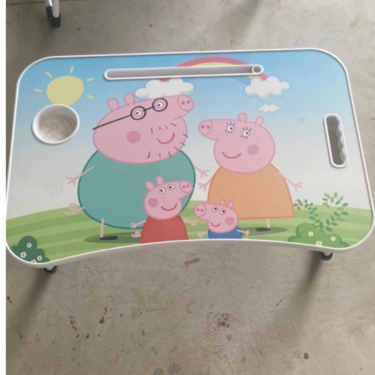 Bàn gấp gọn thông minh Có khay cắm iPad,có ngăn để bút