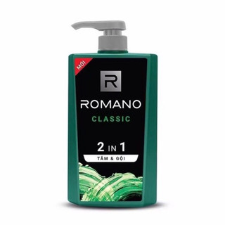 Tắm gội romano classic 2 trong 1 650g