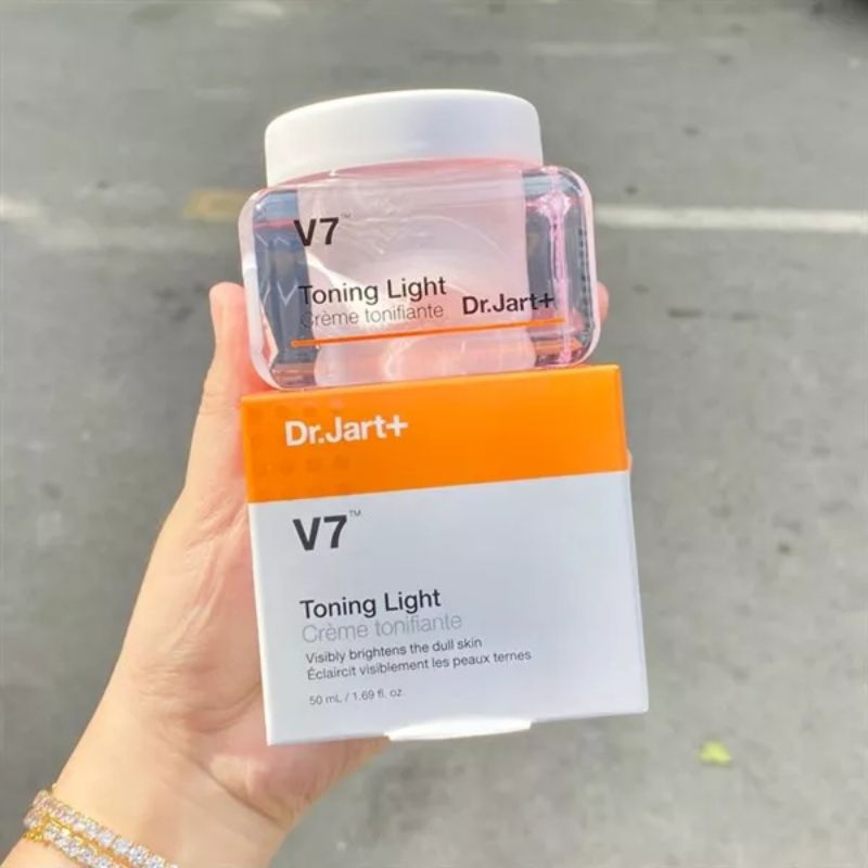 [Chính Hãng]Kem Dưỡng Trắng Da V7 Toning Light Dr.Jart+ Hộp 50ml