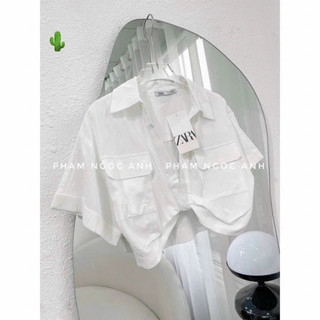 Áo Sơ Mi Xoắn Eo Kate Mát Xịn B5UP
