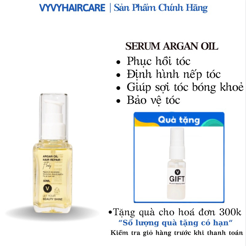 Serum Flashy VyVyHairCare phủ bóng giữ nếp tóc giúp tóc đẹp và bồng