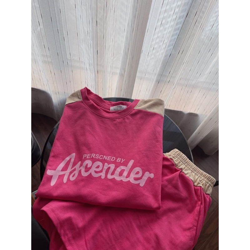 BỘ ĐÙI HỒNG CHỮ ACENDER CHO NỮ