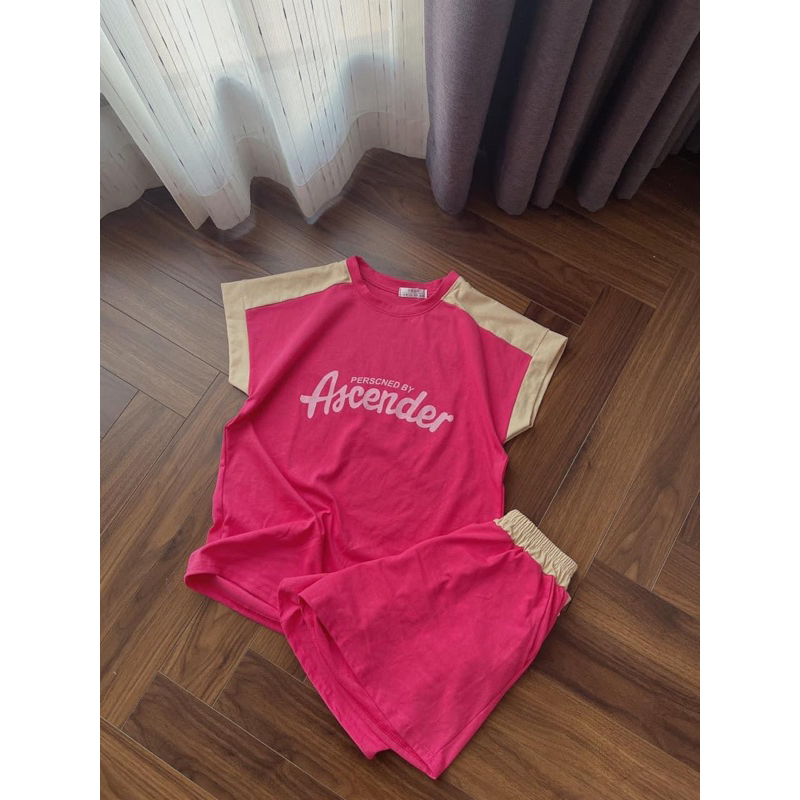 BỘ ĐÙI HỒNG CHỮ ACENDER CHO NỮ