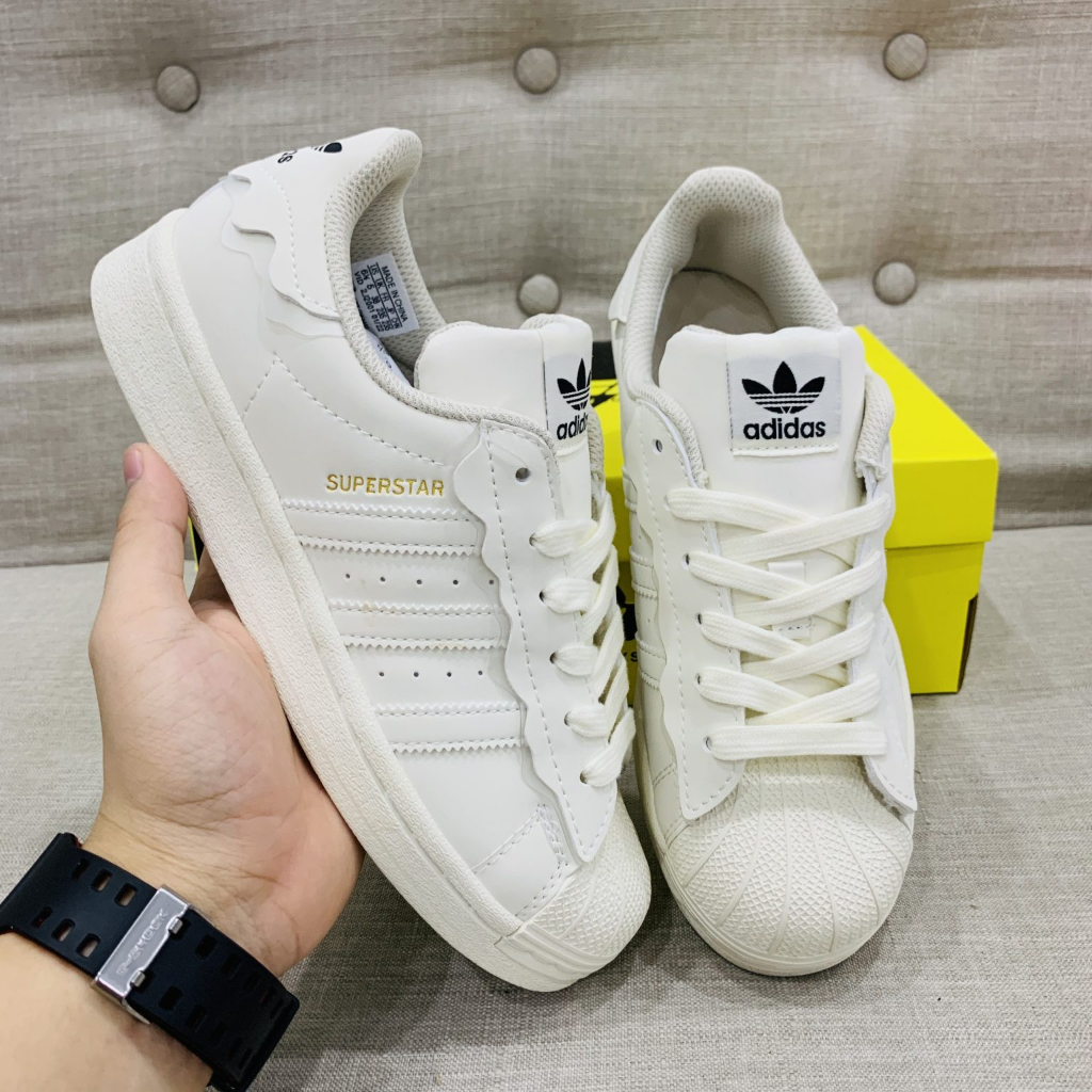 Giày_Adidas Superstar trắng mũi sò, Giày Das bản Like.Aut cao cấp nhất hàng full box mới 100% | BigBuy360 - bigbuy360.vn