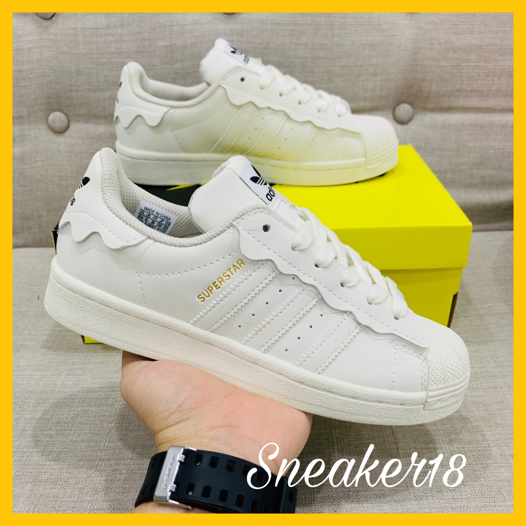 Giày_Adidas Superstar trắng mũi sò, Giày Das bản Like.Aut cao cấp nhất hàng full box mới 100% | BigBuy360 - bigbuy360.vn