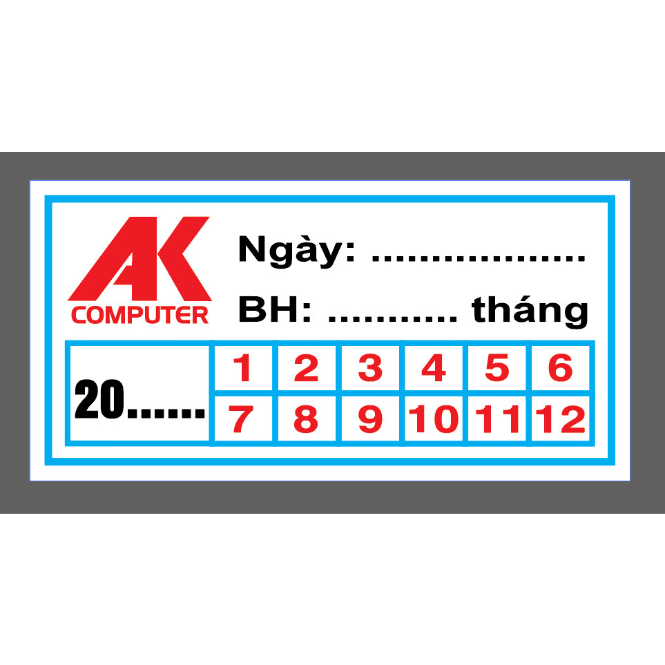 In tem vỡ bảo hành kt 1x2cm - 100đ/1 tem - 1000 tem giá 100.000đ