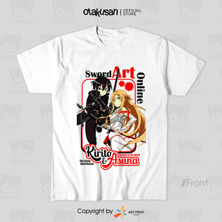 Áo thun Sword Art Online SAO Kirito and Asuna ngắn tay
