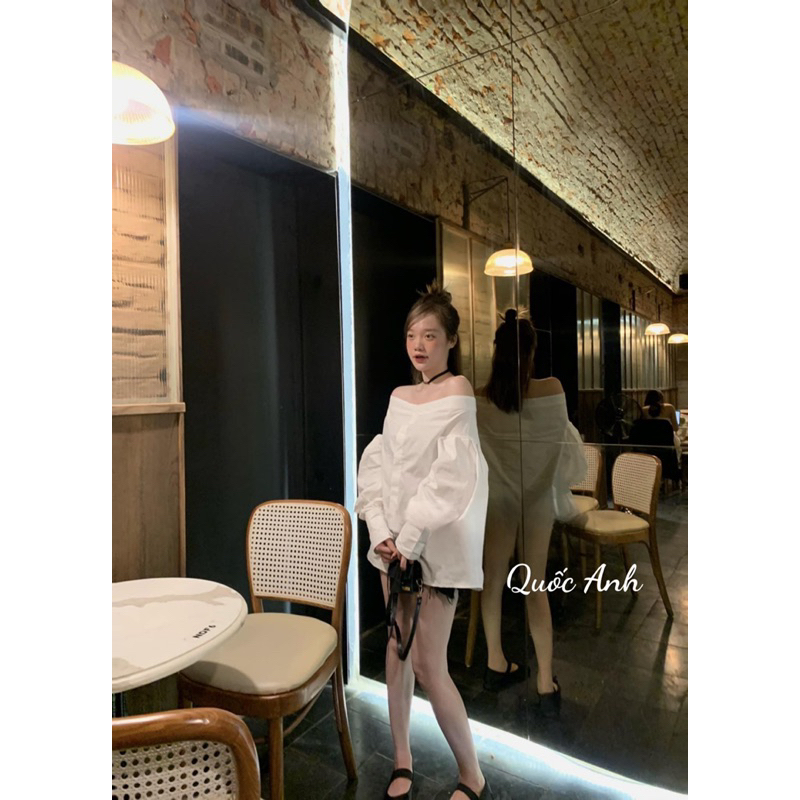 Sơmi trễ vai
