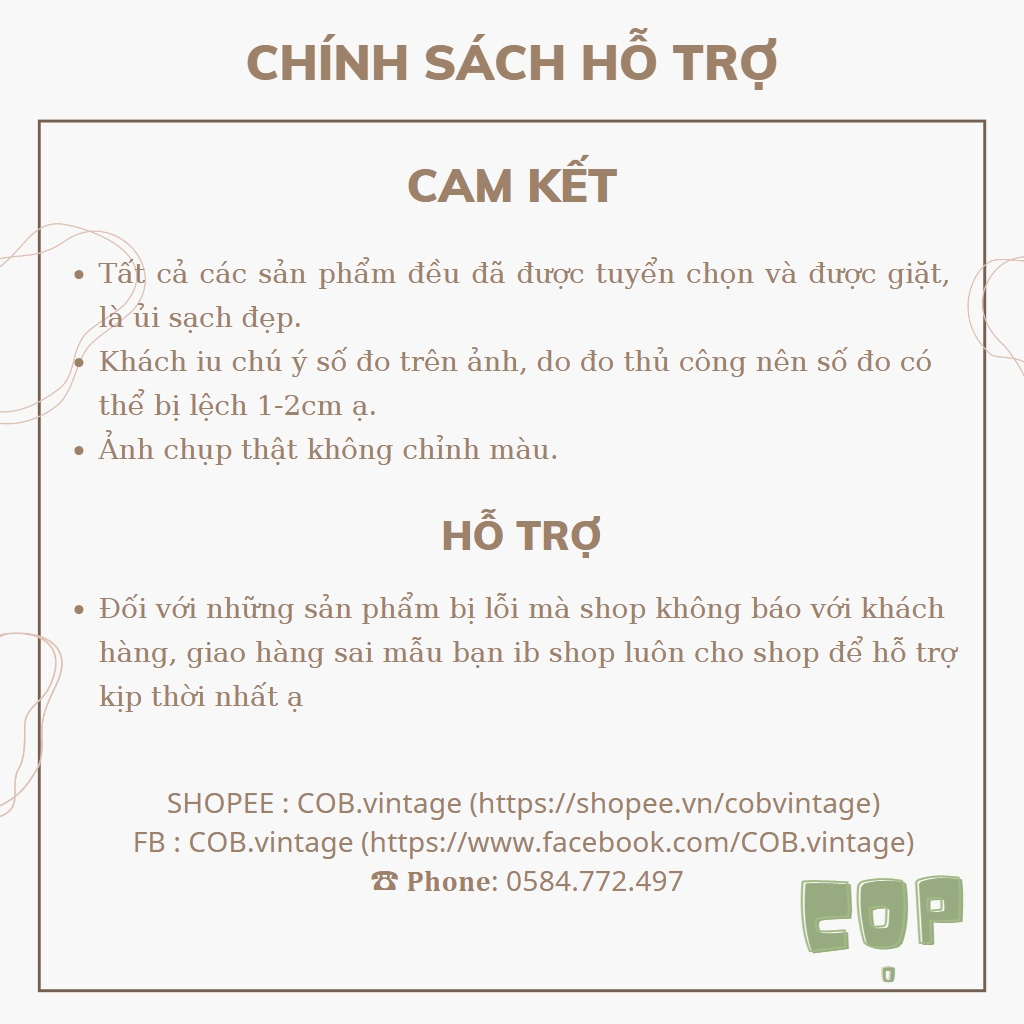 Áo sơ mi Flannel Hiệu xịn xò- secondhand  - vintage, cổ điển-COB.vintage