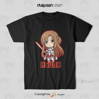 Áo thun Sword Art Online SAO Asuna Chibi (Black) ngắn tay
