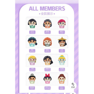 [Blindpack-Túi mù] Mô hình Princess Disney mini gói lẻ (Ngẫu nhiên)