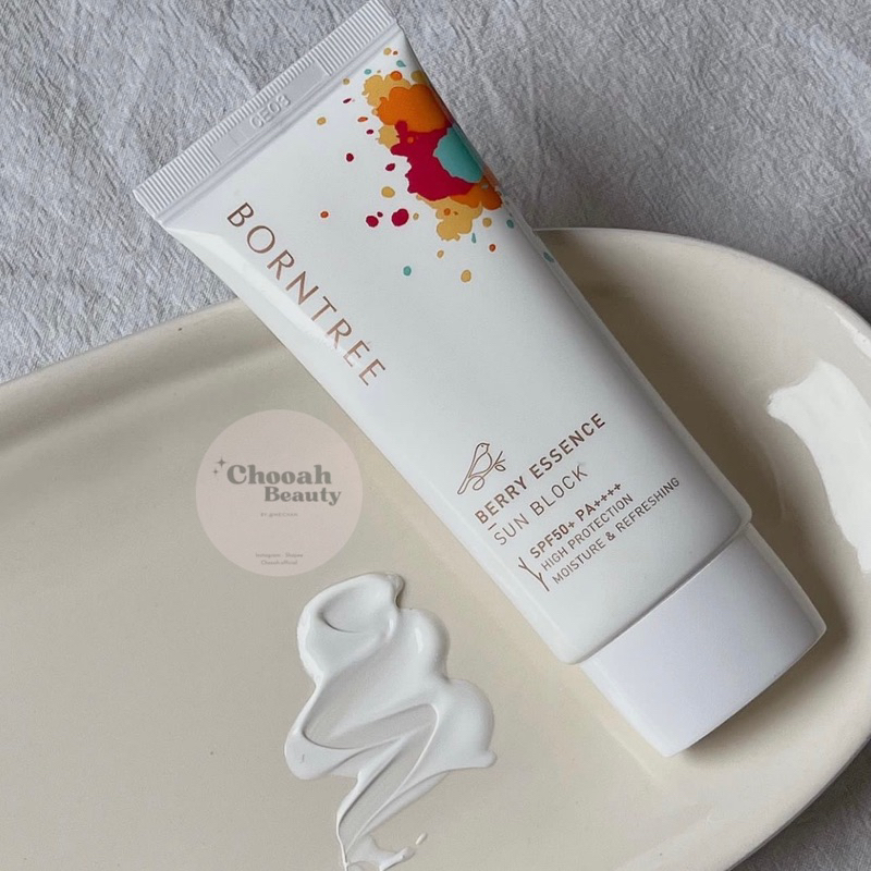 KEM CHỐNG NẮNG DƯỠNG DA BORNTREE BERRY ESSENCE SUN BLOCK 50ml