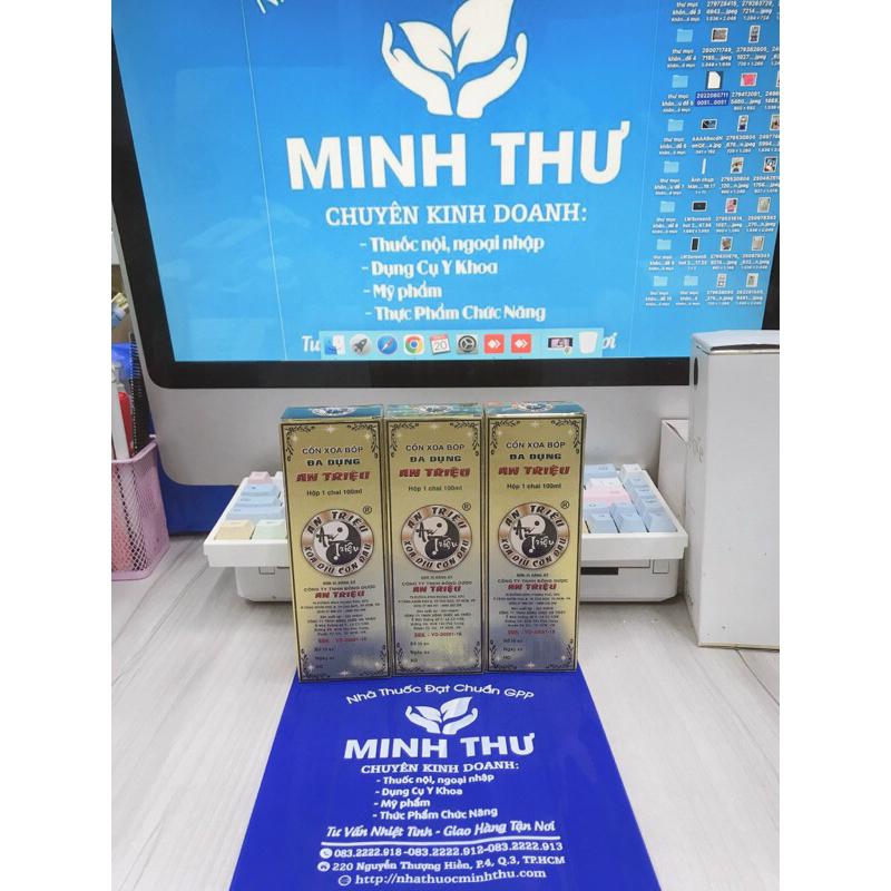 Cồn Xoa Bóp An Triệu 60ml - 100ml