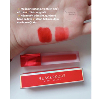 Son BlackRouge 03 - ĐỎ CAM CHÁY
