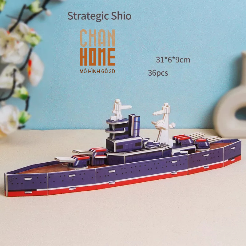 Đồ chơi mô hình lắp ráp bằng giấy 3D mô hình máy bay tàu thủy DIY đa dạng cho bé thỏa sức sáng tạo