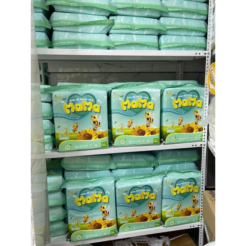 Combo 3 Bịch Khăn Khô, Khăn Vải Khô Đa Năng Mama 900 gram