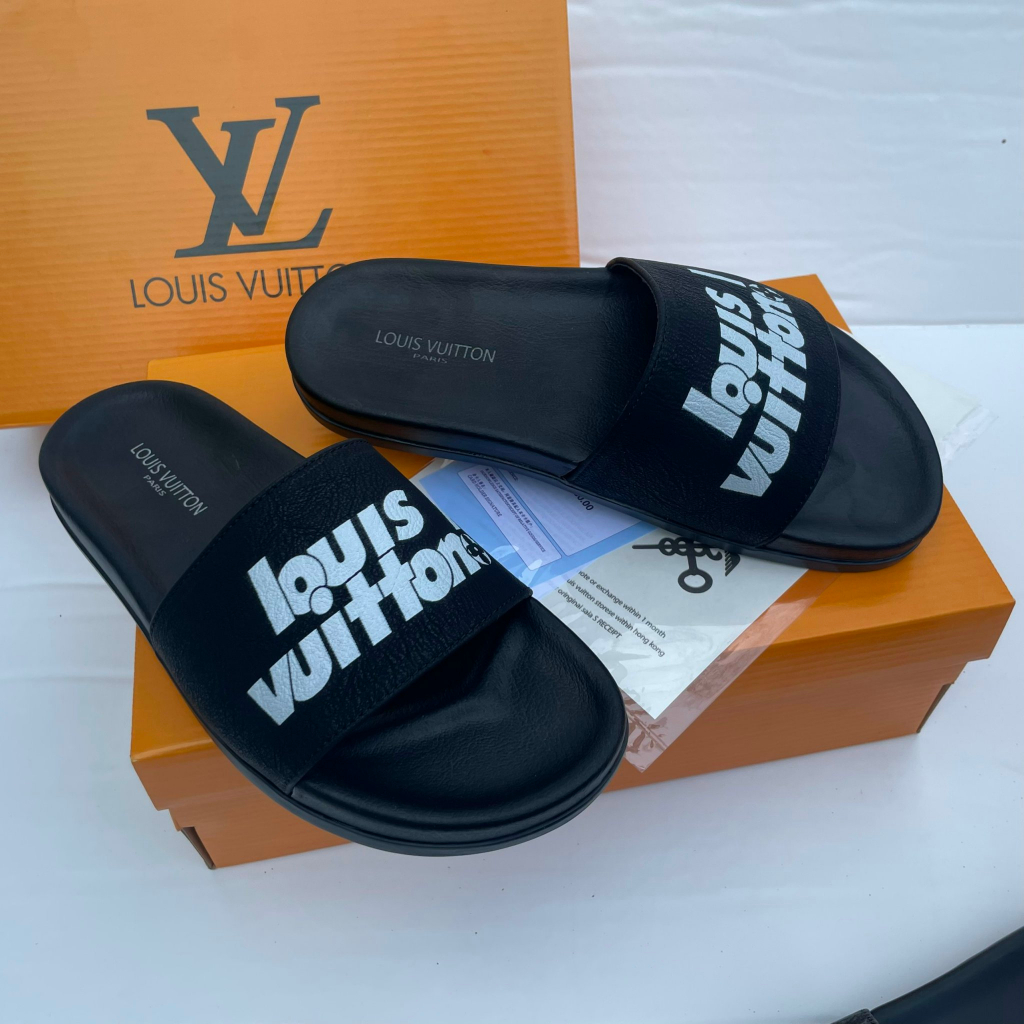 DÉP NAM L.V LOUIS.VUITTON QUAI NGANG DA BÒ 100% FULL BILL BOX | BigBuy360 - bigbuy360.vn