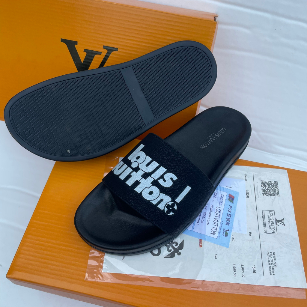 DÉP NAM L.V LOUIS.VUITTON QUAI NGANG DA BÒ 100% FULL BILL BOX | BigBuy360 - bigbuy360.vn