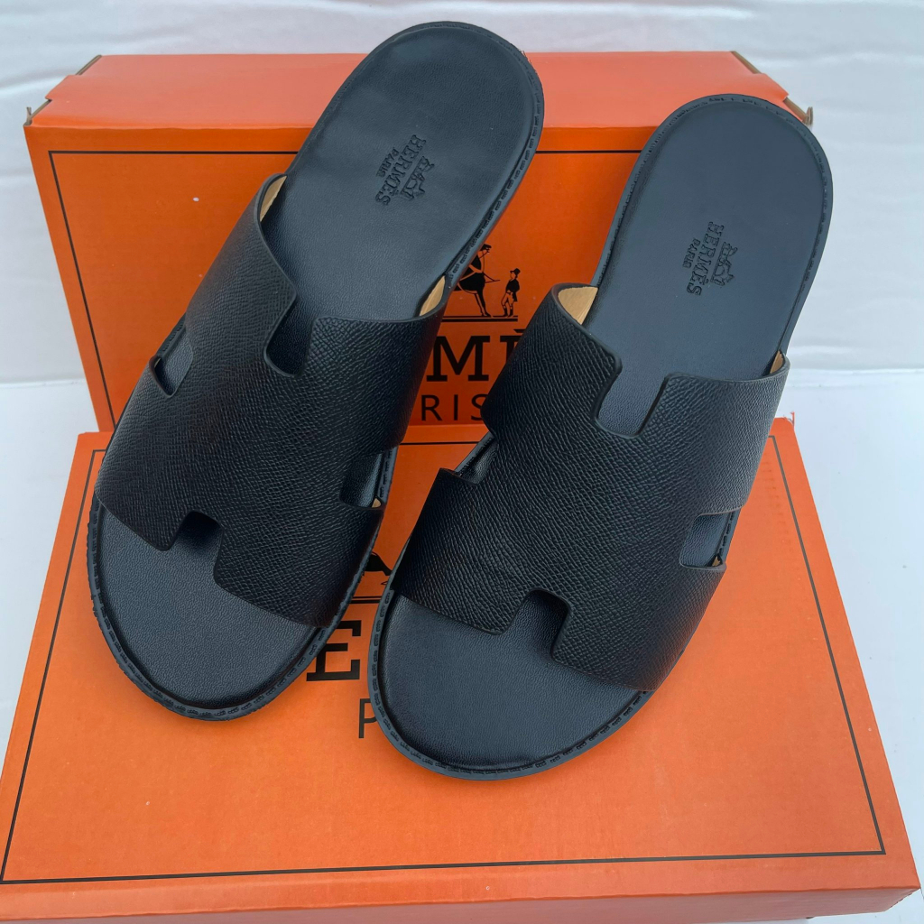 DÉP H.E.R.M.E.R CHỮ H NAM QUAI NGANG DA BÒ 100% FULL BILL BOX | BigBuy360 - bigbuy360.vn