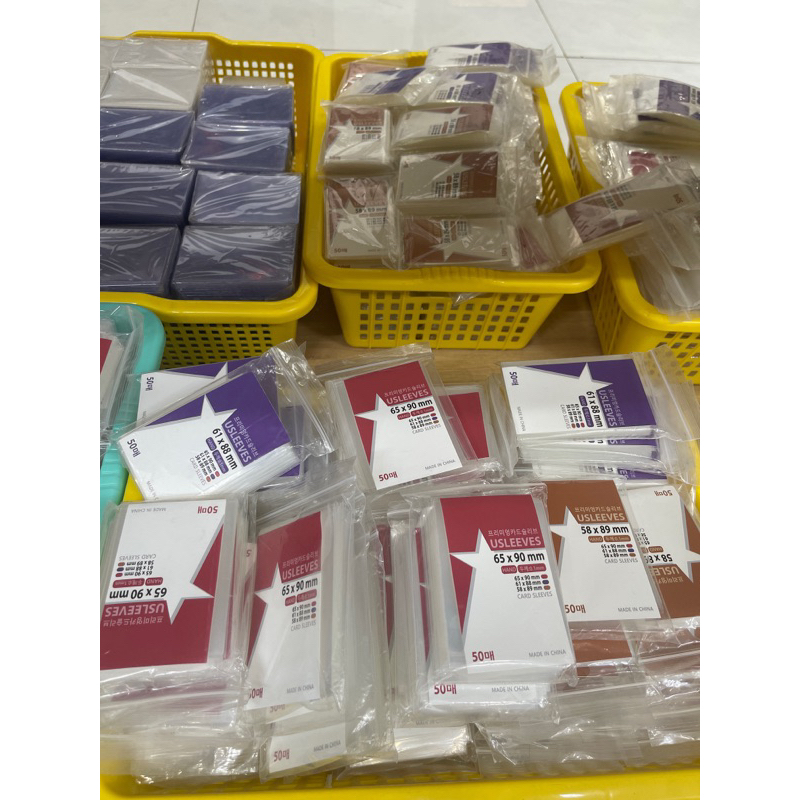 Sleeve USLEEVES HARD SIÊU DÀY 0.1mm, TOP ,Bọc Photocard đủ size hàn nhật