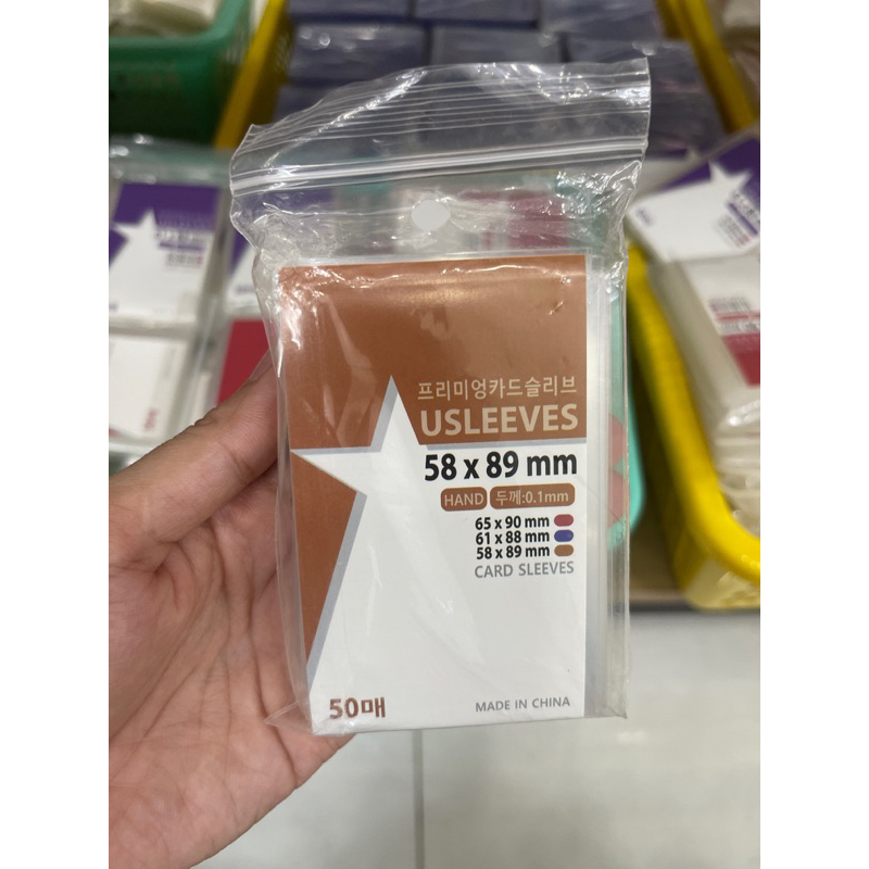 Sleeve USLEEVES HARD SIÊU DÀY 0.1mm, TOP ,Bọc Photocard đủ size hàn nhật